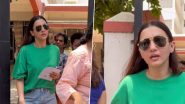 'Badly Organised'! Gauahar Khan Exits Polling Booth in Anger After Casting Vote For Lok Sabha Elections 2024 (Watch Video)