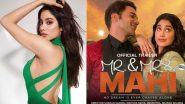 Janhvi Kapoor Reveals She Dislocated Both Shoulders While Shooting for Mr & Mrs Mahi (Watch Video)