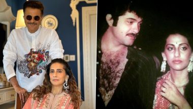 Anil Kapoor Celebrates 40th Marriage Anniversary With Wife Sunita Kapoor, Actor Thanks His ‘Lady Love’ for Being Supportive (See Pics)