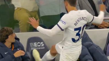 Premier League 2023–24: Tottenham Hotspur’s Rodrigo Bentancur Reacts Furiously After Being Substituted Against Manchester City