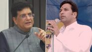 Mumbai North Lok Sabha Election 2024: BJP Bastion Is 'Open-Minded', Elected a Royal and Rookies 4 Times Since 1952; Piyush Goyal Lock Horns With Congress Candidate Bhushan Patil