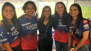 Smriti Mandhana, Richa Ghosh and Other Members of WPL Champion RCB-W Team Spotted At the M Chinnaswamy Stadium During RCB vs CSK IPL 2024 Match&nbsp;(See Pic)