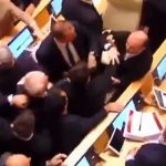 Georgia Parliament Brawl Videos: Georgian MPs Fight As House Set To Pass ‘Foreign Agent’ Bill