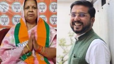 Barabanki Lok Sabha Election 2024: BJP's Rajrani Rawat To Take On Congress' Tanuj Punia Following Upendra Singh Rawat's Exit in Uttar Pradesh