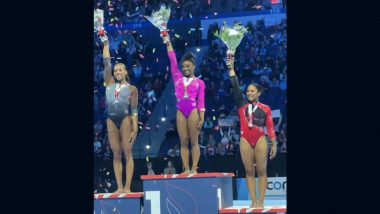 Simone Biles Bags Gold Medal in Return at US Classic 2024, Gabby Douglas Scratches After a Shaky Start