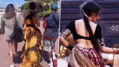 Aditi Rao Hydari Recreates Her Seductive ‘Gaja Gamini Walk’ From Heeramandi at Cannes Film Festival (Watch Video)