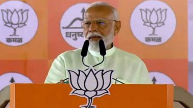 Lok Sabha Elections 2024: PM Narendra Modi Slams Uddhav Thackeray for ‘Betraying Balasaheb Thackeray and Sacrifices of Shiv Sainiks’ at Rally in Mumbai (Watch Video)