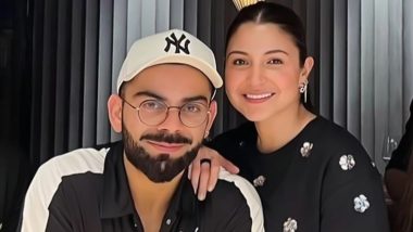 Anushka Sharma and Virat Kohli Twinning in Black for Romantic Date Outing! (View Pics)