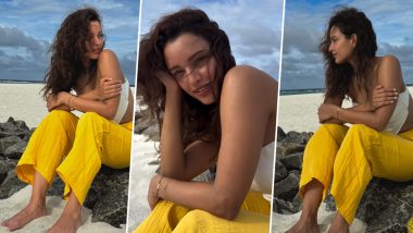 Hottie Triptii Dimri Basks in the Beach Breeze on Cloudy Day; Check Out Her Stunning Video!