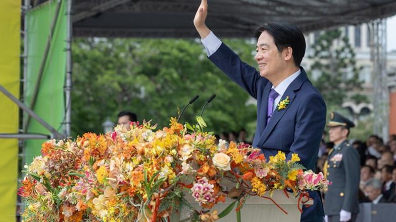 Lai Ching-Te of Ruling Democratic Progressive Party Sworn In As Taiwan ...