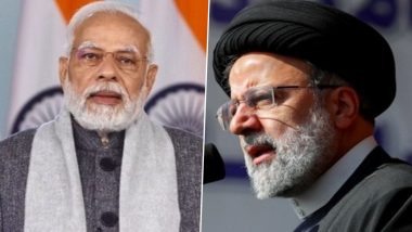 Ebrahim Raisi Dies: PM Narendra Modi Condoles Iranian President's Death in Helicopter Crash, Says ‘India Stands With Iran in This Time of Sorrow’