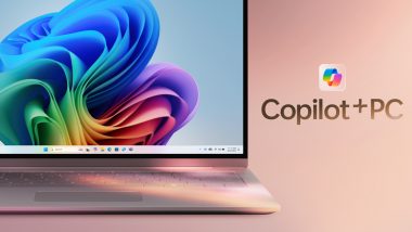 Microsoft Copilot+PCs Unveiled With AI Efficiency, Company Says These Are Fastest and Most Intelligent Windows PCs Ever Built; Check Price, Details and Availability