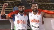 Sumit Antil Wins Gold, Sandeep Bags Bronze at Kobe World Para Athletic Championships 2024