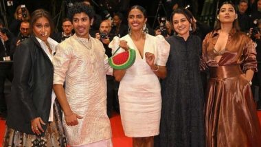 Cannes 2024: Netizens Hail Kani Kusruti's Watermelon Purse As Call for Solidarity Towards Palestine, Praise 'All We Imagine As Light' Actress for Her Red Carpet Gesture