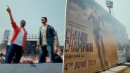 Chandu Champion: Kartik Aaryan Teases Fans With BTS Glimpse Ahead of Trailer Launch at Roop Singh Stadium in Gwalior (Watch Video)