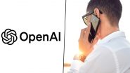 OpenAI Event on May 13: Sam Altman-Run Company Likely To Demonstrate ChatGPT Phone Call Feature, Debut Multimodal AI Digital Assistant, Say Reports