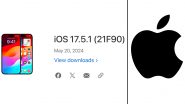 iOS 17.5.1 Update: Apple Releases Significant Update Addressing iPhone 'Deleted Photo Reappearing' Bug After iOS 17.5 Update; Check Device Compatibility and Details About Issue