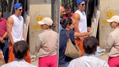 Ranbir Kapoor and Alia Bhatt Step Out in Scorching Summer Heat in Mumbai to Inspect Their New Home (Watch Video)