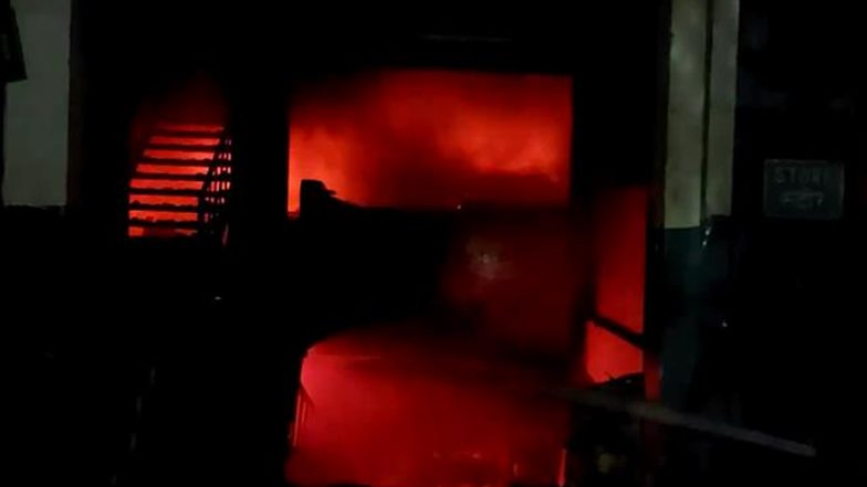 Uttarakhand Fire: Massive Blaze Erupts at Factory in Haridwar, No Casualties Reported (Watch Video)