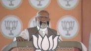 PM Narendra Modi Attacks Congress, Says ‘Modi’s Dhakad Government Brought Down Wall of Article 370’ (Watch Video)