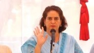 Amethi Lok Sabha Election 2024: Priyanka Gandhi Attacks Smriti Irani, Alleges Region Has Suffered in Last Five Years As BJP Never Thought About Development
