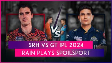 SRH vs GT IPL 2024: Rain Plays Spoilsport As Sunrisers Hyderabad, Gujarat Titans Share Points