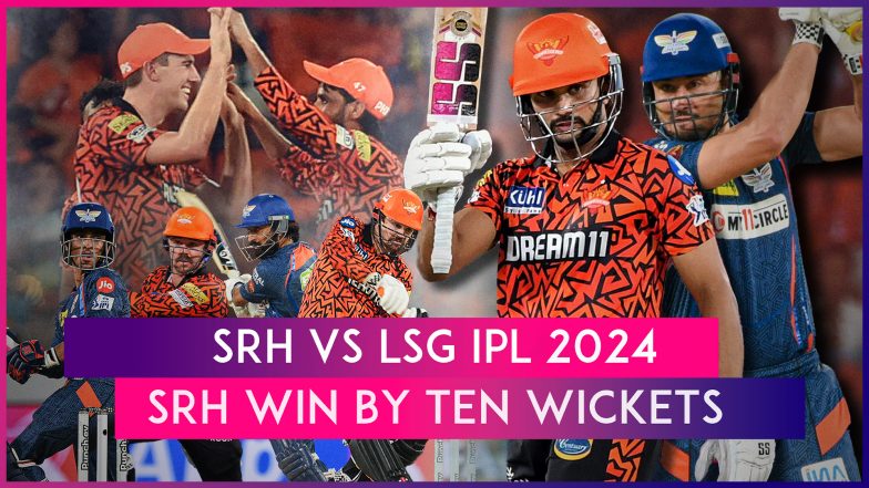 SRH vs LSG IPL 2024 Stat Highlights: Travis Head, Abhishek Sharma Guide ...