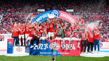 Eredivisie 2023–24: PSV Eindhoven Wraps Up Its 25th Dutch League Title by Beating Sparta Rotterdam 4–2
