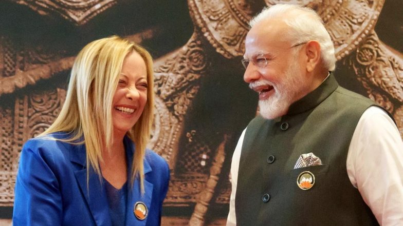 Lok Sabha Election Results 2024: Italy PM Georgia Meloni Congratulates Prime Minister Narendra Modi After NDA's Win