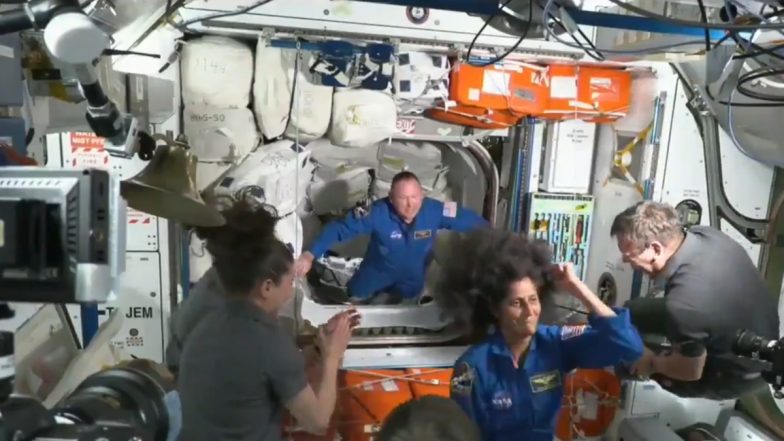 NASA Astronauts Stuck in Space: Sunita Williams, Barry Butch Wilmore 'Stranded' at International Space Station as Boeing Starliner Experiences Helium Leaks, Elon Musk's SpaceX May Join Rescue Mission