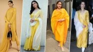 Alia Bhatt, Deepika Padukone & Other Actresses in Pretty Yellow Suits