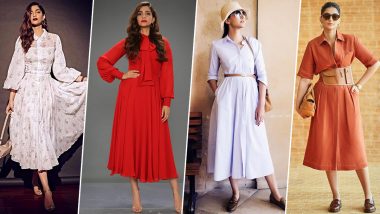 Sonam Kapoor Birthday: If You Love Midi Dresses, Her Wardrobe Will Be Your Happy Place!