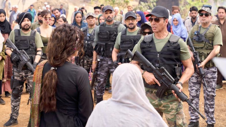 ‘Welcome to the Jungle’: Akshay Kumar, Disha Patani and Suniel Shetty Rock Camouflage Look in Leaked Photo From Film Sets