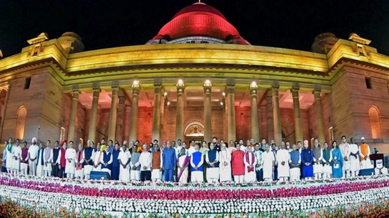Modi Cabinet 2024: 30 Cabinet Ministers, 36 MoS, 5 MoS (Independent Charge) in New BJP-Led NDA Government; Check Full List of Council of Ministers