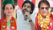 From Kangana Ranaut, Pawan Kalyan to Arun Govil &ndash; Celebrities Who've Emerged Victorious in Lok Sabha Elections 2024!