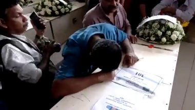 Kuwait Fire Tragedy: ‘Black Friday’ at Kochi Airport As People Pay Homage to Victims (Watch Videos)