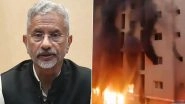 Kuwait Fire Tragedy: Around 40 Indians Killed, Says MEA; EAM S Jaishankar Speaks to His Kuwaiti Counterpart Abdullah Ali Al-Yahya