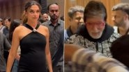 Kalki 2898 AD Pre-Release Event: Amitabh Bachchan Displays Chivalry As He Helps Pregnant Deepika Padukone Onto the Stage (Watch Video)
