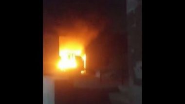 Ghaziabad Fire: Five Including Two Children Die As Massive Blaze Erupts in House in Loni Area (Watch Video)