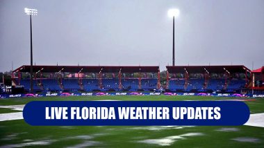 Lauderhill, Florida Weather: Rain and Wet Outfield Leads to Abandonment of USA vs Ireland T20 World Cup Match