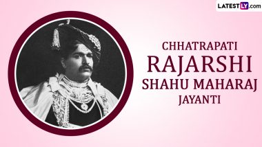 Rajarshi Shahu Maharaj Jayanti 2024 Images & HD Wallpapers for Free Download Online: Wish Happy Shahu Maharaj Jayanti With Greetings and WhatsApp Messages