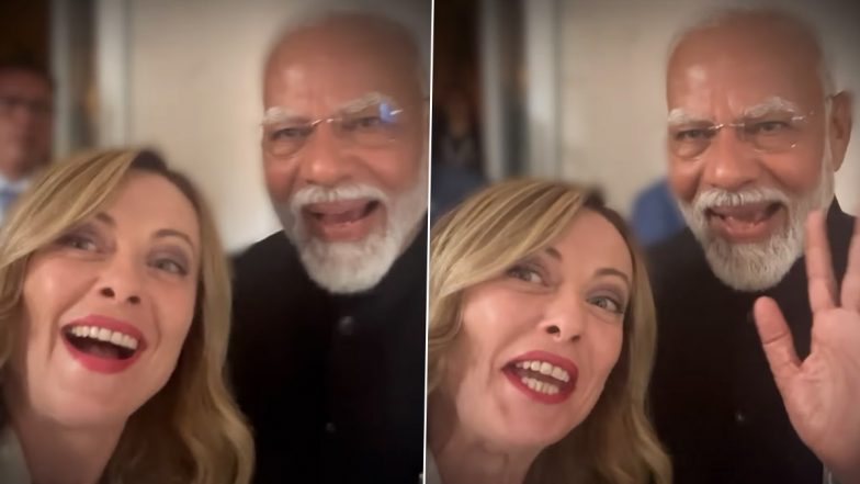 PM Narendra Modi Reacts to 'Melodi' Selfie Video Shared by Giorgia Meloni, Says 'Long Live India-Italy Friendship'