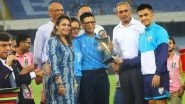Sunil Chhetri Felicitated by Indian Army's Eastern Command As Former Captain Retires From International Football After India vs Kuwait FIFA World Cup 2026 Qualifier Match