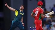 Australia&rsquo;s Marcus Stoinis Reacts After Beating Oman in ICC T20 World Cup 2024, Says &lsquo;It&rsquo;s Nice To Start the Tournament Well&rsquo;