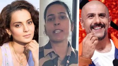 Vishal Dadlani Promises Work to 'Suspended' CISF Woman Kulwinder Kaur Who Slapped Kangana Ranaut at Chandigarh Airport