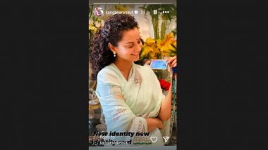 Kangana Ranaut Shares Her ‘New Identity Card’ After Winning Lok Sabha Elections 2024 From Mandi (View Pic)