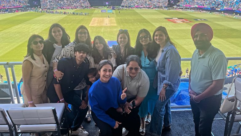 Anushka Sharma Poses With Dhanashree Verma After India Wins Against Pakistan in ICC T20 World Cup 2024 Match