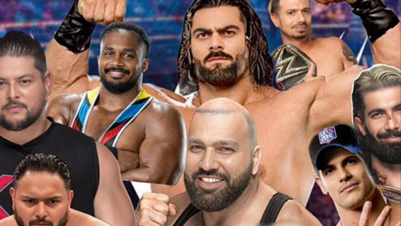 Viral Pic Shows Team India T20 World Cup 2024 Squad Members Photoshopped as WWE Stars