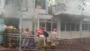 Delhi Fire: Blaze Erupts in Emergency Building of Safdarjung Hospital, No Casualty Reported (Watch Video)