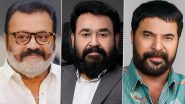 Suresh Gopi Clinches Thrissur Lok Sabha Seat in Kerala; Mammootty and Mohanlal Congratulate Him (See Posts)